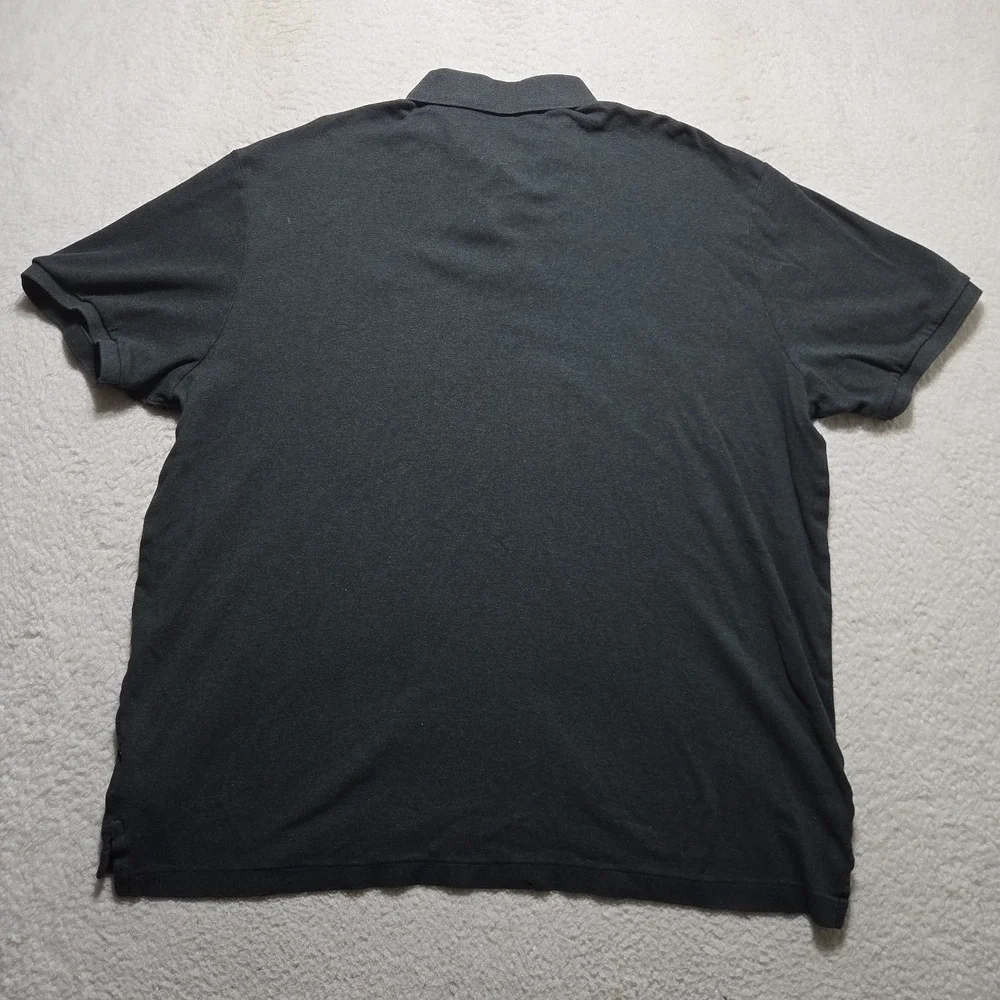 Polo Ralph Lauren Polo Men's Size XXL Black Shirt 100% Cotton Classic Preppy